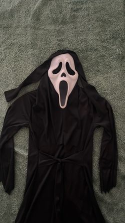 Scream ghostface costume kids S / M horror Halloween costume