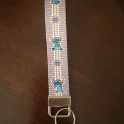 $5 - Keychain Wristlet/Holder - Stitch  Style 