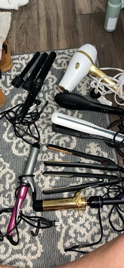 Mixed Hair Tool Lot – CHI, GHD, T3 & More