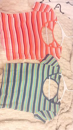 2 stripe shirts