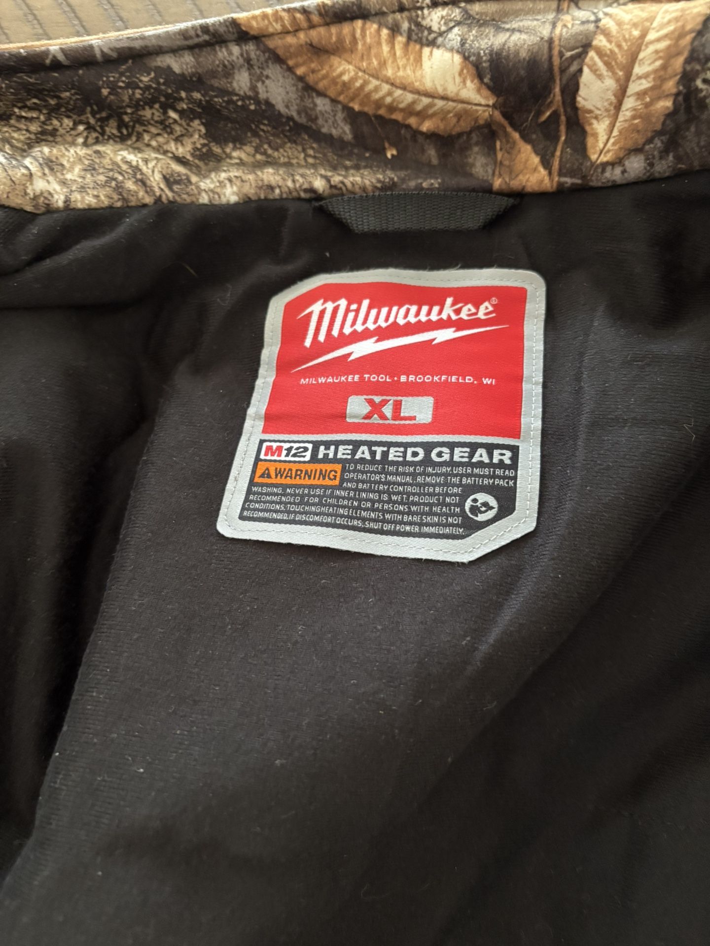 Milwaukee M12 Quiet Shell Heated Camo Jacket