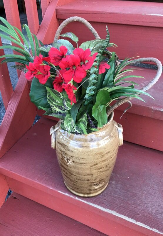 Flower in pot