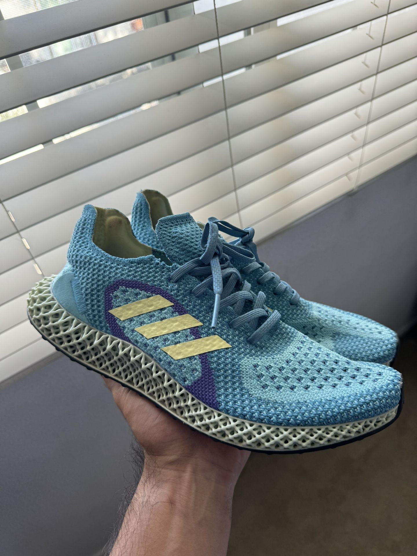 Adidas ZX Runner 4D Aqua Men's Size 9us - Main Image