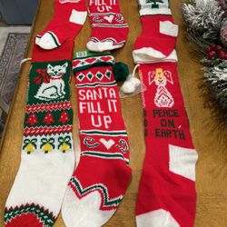 7 Knit Stocking. New. 