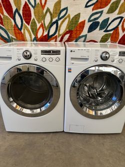 LG washer and dryer laundry