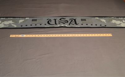 USA soccer scarf