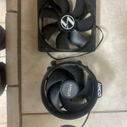 CPU Am4 Cooler And Pc Fan