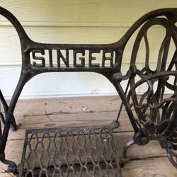 Dining Table Singer Sewing Machine Base