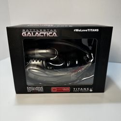 Battlestar Galactica Cylon Raider 4.5" Scar Titan Loot Crate Exclusive Vinyl