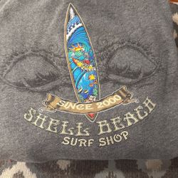 Surf Zip Hoodie Unisex Large