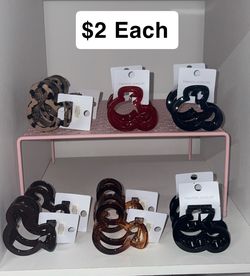 Mickey claw clips $2 each