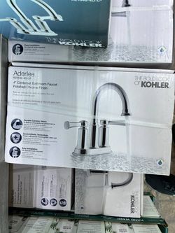 Kohler aderlee 4" centerset bathroom faucet