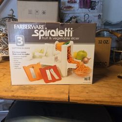 Farberwate Spiraletti Fruit and vegetable slicer