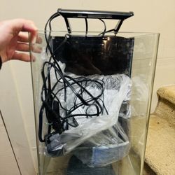 Aquarium Starter Kit with LEDs and Filter