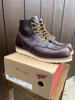 Red Wing 8847 Black Cherry Excalibur Leather SIZE 9E