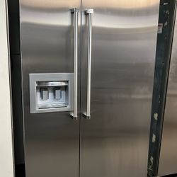 VIKING 48”WIDE BUILT IN SIDE BY SIDE REFRIGERATOR 