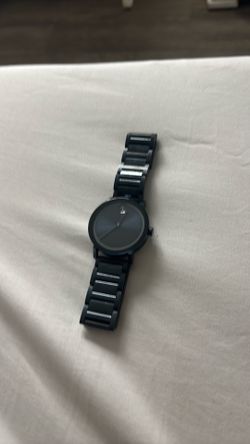Movado Bold Blue Dial Swiss Watch