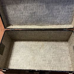 Vintage Black Trunk As Is 