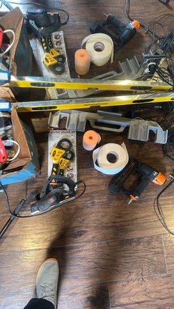 LOT tools and materials. New and gently used.