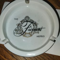 Vintage Hotel Ashtray