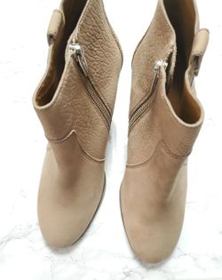 Coach Haven leather Bootie (Q5314 A6727) in nubuck leather