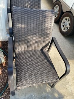 Patio Chairs Set of 4