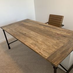 Restoration Hardware Desk Or Dining Table 