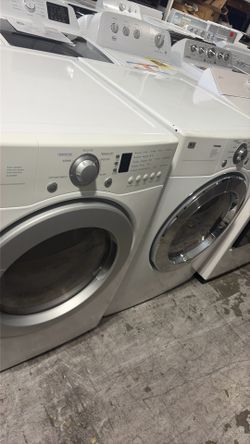 How the front load washer and  gas dryer