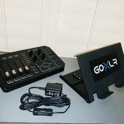 TC-Helicon GoXLR Streaming Mixer + Desk Stand & Power.  Excellent Condition!