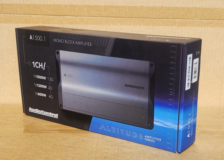 AudioControl Altitude Series Power Amplifier 3000 Watts Mono Subwoofer Amp A1500.1 🚨 Payment Options Available 🚨 No Credit Needed 🚨 
