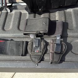 GUN HOLSTERS FROM 380 TO 9MIL CALLS ONLY!!