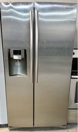 Stainless Steel Samsung Side By Side Refrigerator