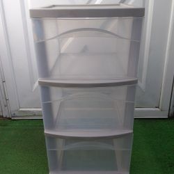 Sterilite 3 Drawer Plastic Storage
