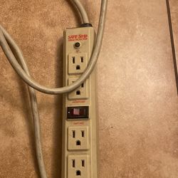 SAFE Strip Surge Protector Power Strip 