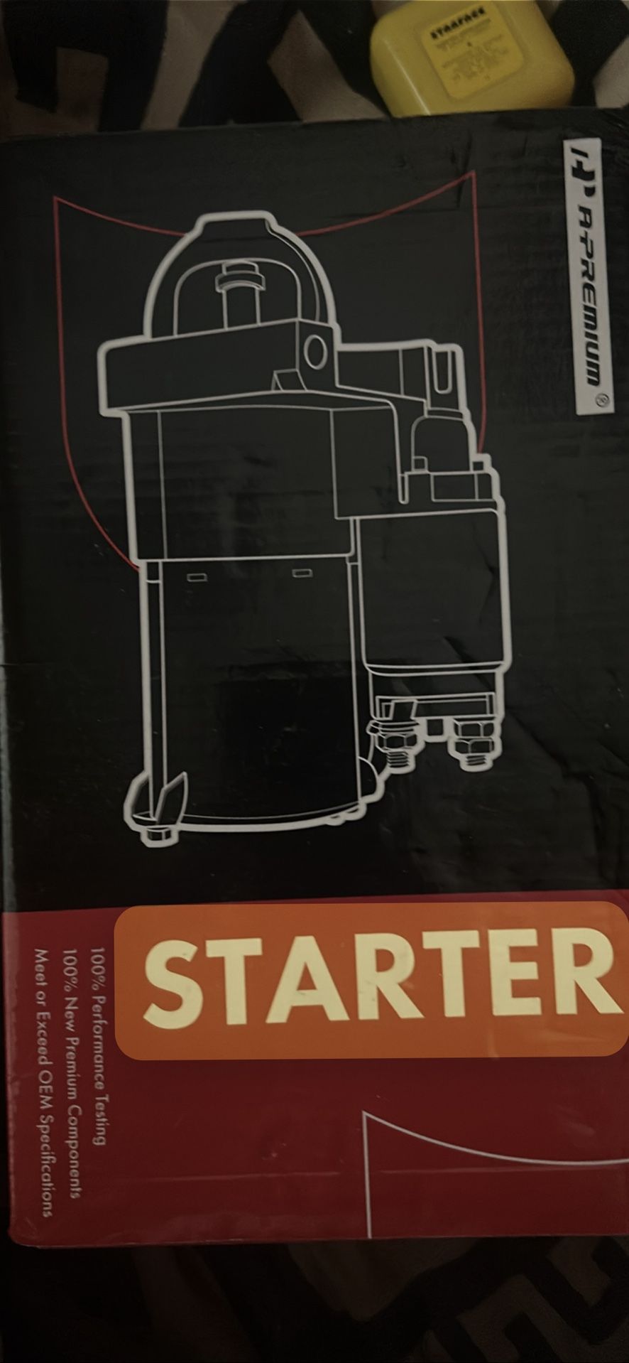 STARTER NEVER USED 2.5L ENGINE