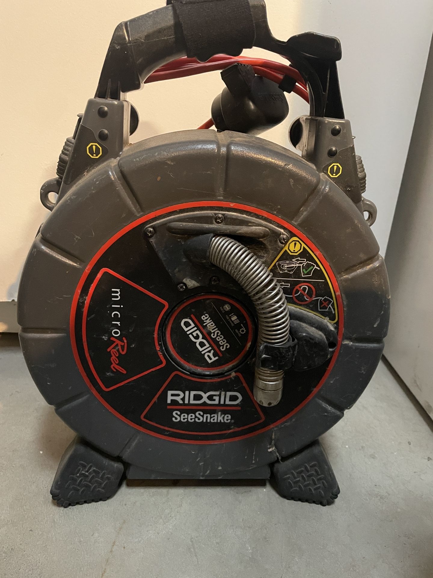 RIGID SeeSnake MicroReel Camera System 100 Ft. Cable W/ Camera