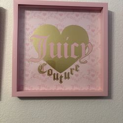 Juicy Couture Wall Art