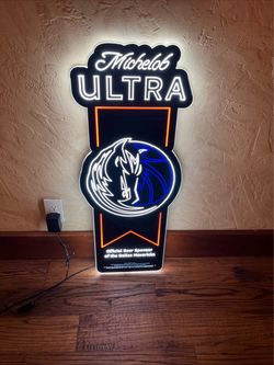 ULTRA beer sign