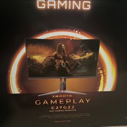 27inch curved AOC  Gaming monitor 240 hz 0.5ms