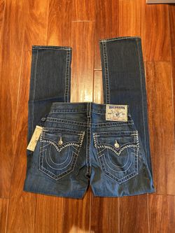True Religion authentic denim jeans men size 28 pantalones mezclilla