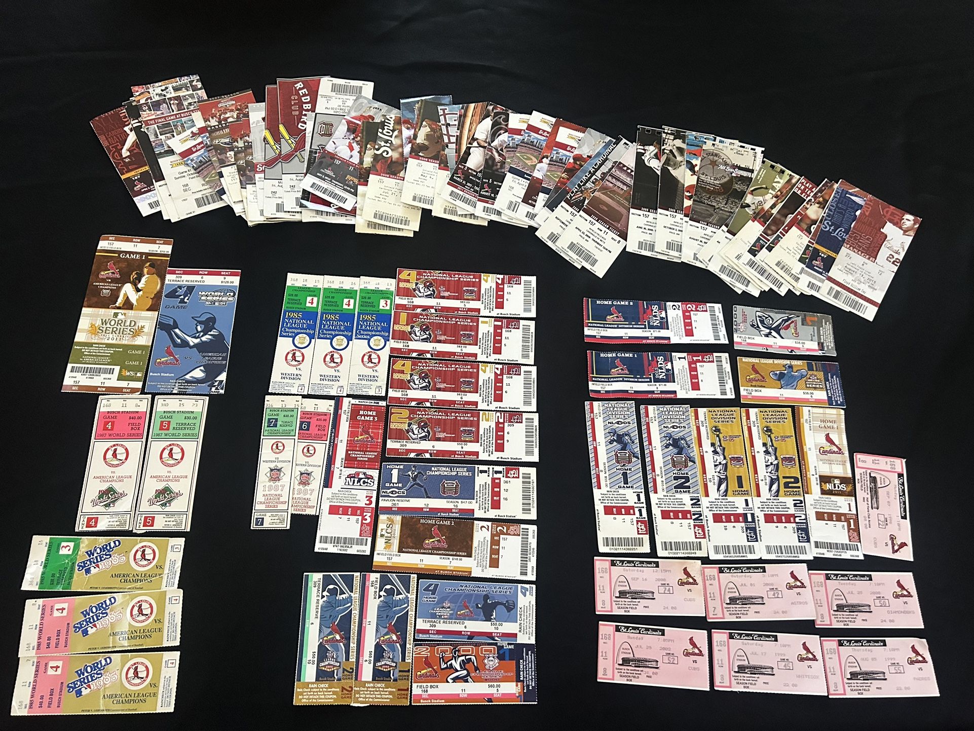 Cardinals Ticket Stubs - World Series