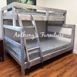 Twin Bunk Bed With Mattresses