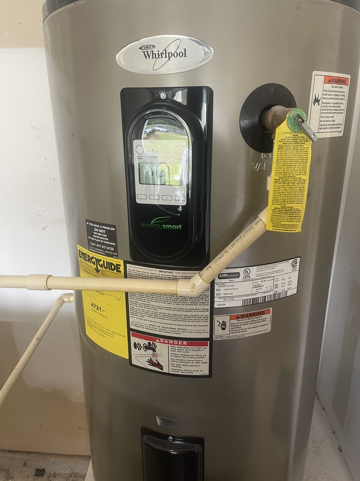 Whirlpool Energy Smart Water Heater