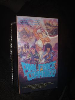 Used (normal wear)Title:📼 SEALED Vintage Pink Force Commando VHS (1982) - Rare Cult Action Movie!Title:📼 SEALED Vintage Pink Force Commando VHS (198