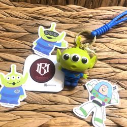 Toy Story Keychain & Stickers 