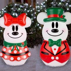 Disney Christmas Blow Molds