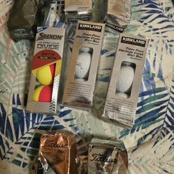 Golfballs And Excesories 