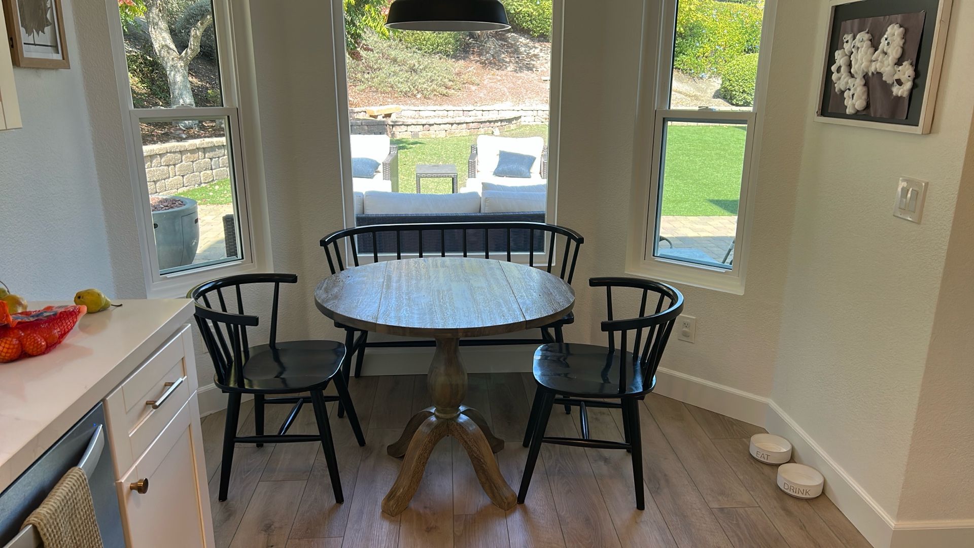 Chairs And Bench