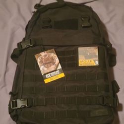 highland tactical black backpack