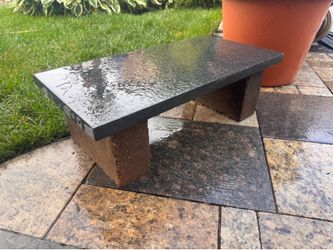 Garden Stone Bench